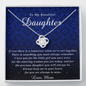 Love Knot Necklace | To My Beautiful Daughter