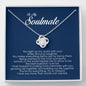 To My Soulmate, Love Knot Necklace