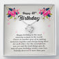 Love Knot Necklace, 40th Birthday Gift