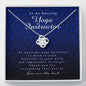 Love Knot Necklace, Yoga Instructor Gift, Appreciation Gift, Thank You Gift, Best Gift Idea, Jewelry Card for Her
