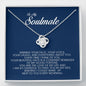 To My Soulmate, Love Knot Necklace