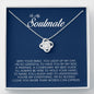 To My Soulmate, Love Knot Necklace