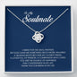 To My Soulmate, Love Knot Necklace