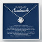 To My Beautiful Soulmate, Love Knot Necklace