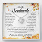 To My Soulmate, Love Knot Necklace