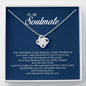 To My Soulmate, Love Knot Necklace