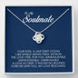 To My Soulmate, Love Knot Necklace