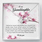 To Our Granddaughter, Love Knot Necklace
