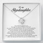 To My Stepdaughter Gift, Love Knot Necklace