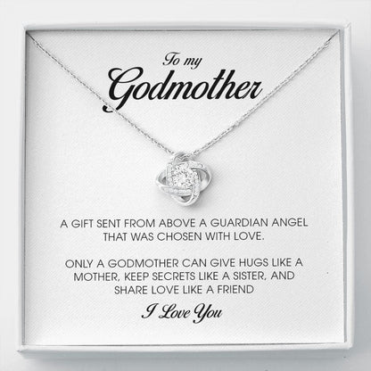 To My Godmother, Love Knot Necklace