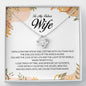 To My Future Wife, Love Knot Necklace