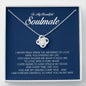 To My Beautiful Soulmate, Love Knot Necklace