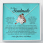 To My Soulmate, Love Knot Necklace