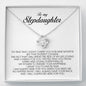 To My Stepdaughter Gift, Love Knot Necklace