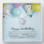 Happy 16th Birthday, Love Knot Necklace