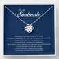 To My Soulmate, Love Knot Necklace