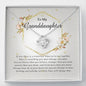 Love Knot Necklace, Granddaughter Gift from Grandma / Grandpa