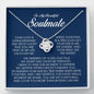 To My Beautiful Soulmate, Love Knot Necklace
