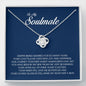 To My Soulmate, Love Knot Necklace