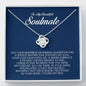 To My Beautiful Soulmate, Love Knot Necklace