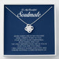 To My Beautiful Soulmate, Love Knot Necklace