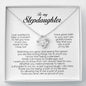 To My Stepdaughter Gift, Love Knot Necklace