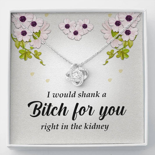 Love Knot Necklace, Best Friend Gift