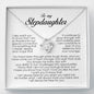 To My Stepdaughter Gift, Love Knot Necklace