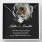Mother & Daughter Gift, Love Knot Necklace