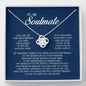To My Soulmate, Love Knot Necklace