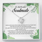 To My Beautiful Soulmate, Love Knot Necklace