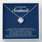 To My Beautiful Soulmate, Love Knot Necklace