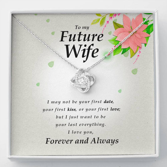 Love Knot Necklace, To My Future Wife