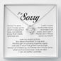 I'm Sorry Gift, Love Knot Necklace