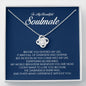 To My Beautiful Soulmate, Love Knot Necklace