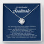 To My Beautiful Soulmate, Love Knot Necklace