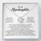 To My Stepdaughter Gift, Love Knot Necklace