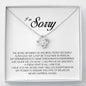 I'm Sorry Gift For Her, Love Knot Necklace