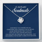 To My Beautiful Soulmate, Love Knot Necklace