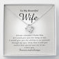 Love Knot Necklace | To My Beautiful Wife