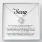 I'm Sorry Gift, Love Knot Necklace