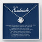 To My Soulmate, Love Knot Necklace