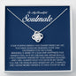 To My Beautiful Soulmate, Love Knot Necklace