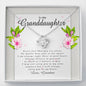 Love Knot Necklace, Granddaughter Gift from Grandma