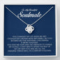 To My Beautiful Soulmate, Love Knot Necklace