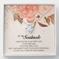 To My Soulmate, Love Knot Necklace