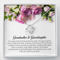 Grandmother and Granddaughter Gift, Love Knot Necklace