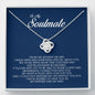 To My Soulmate, Love Knot Necklace