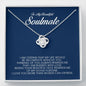 To My Beautiful Soulmate, Love Knot Necklace