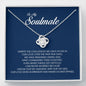 To My Soulmate, Love Knot Necklace